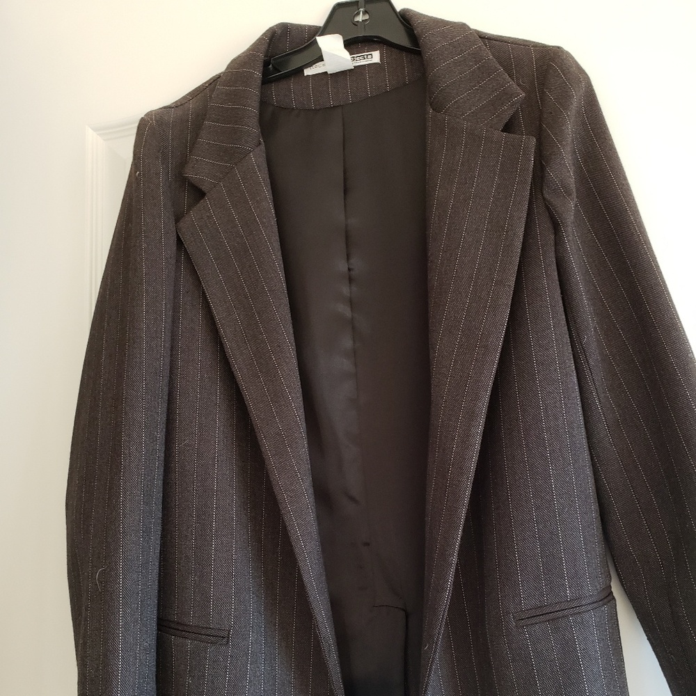 Pin striped women's blazer